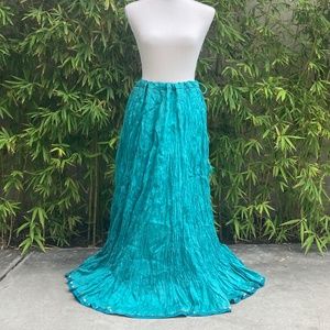 ANOKHI Silk Skirt